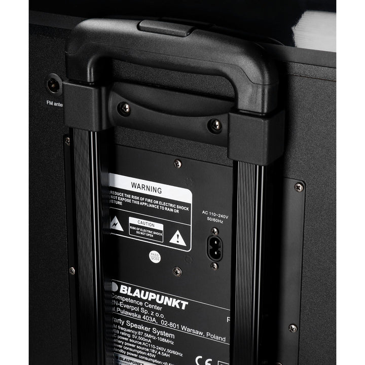 Audioanlage mit Bluetooth und Karaokefunktion: Blaupunkt PS6