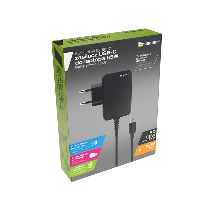 TRACER Prime 65W USB-C Notebook Adapter TRAAKN47201