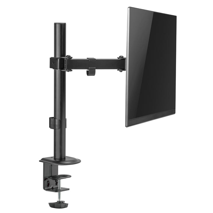 Monitorhalterung 17-32" Tischhalterung, Höhenverstellbar, Schwenkbar Neigbar Drehbar VESA 75x75 100x100, Monitorarm mit Gelenk Belastung bis 9kg