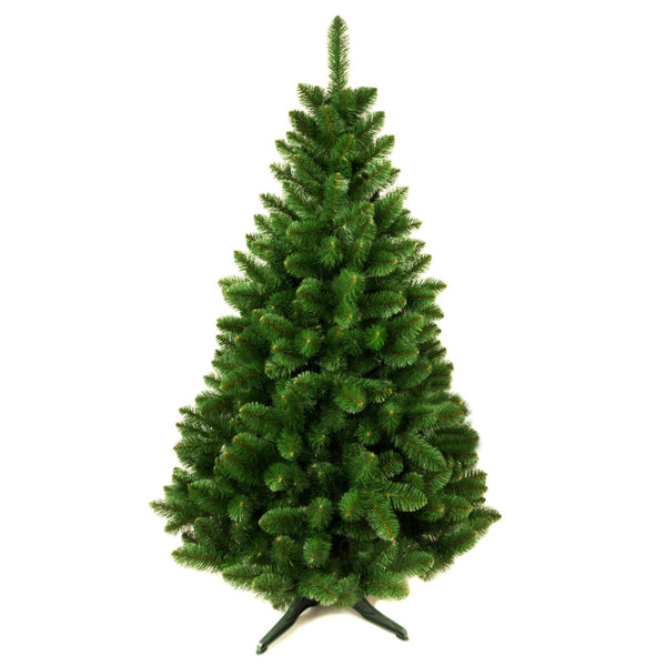 Damich Künstlicher Tannenbaum Kiefer Weihnachtsdeko Christbaum Inkl. Ständer Hergestellt aus PVC-Folie 160cm
