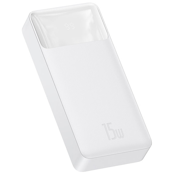 BASEUS Power Bank Bipow 20000mAh, 2xUSB, USB-C, 15W (PPDML-J02) weiß