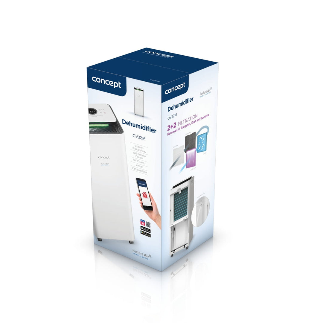 Luftentfeuchter mit Luftreiniger Smart Concept OV2216 Perfect Air