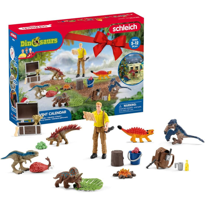 Schleich Dinosaurs Adventskalender 2024 SLH98984 Figuren