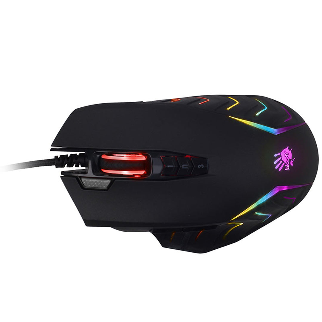 Gaming-Maus A4TECH, USB, 8000 DPI,  J95 RGB Pixart (Aktiviert)