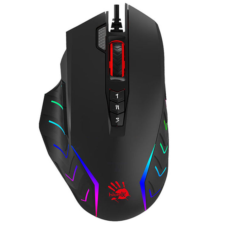Gaming-Maus A4TECH, USB, 8000 DPI,  J95 RGB Pixart (Aktiviert)