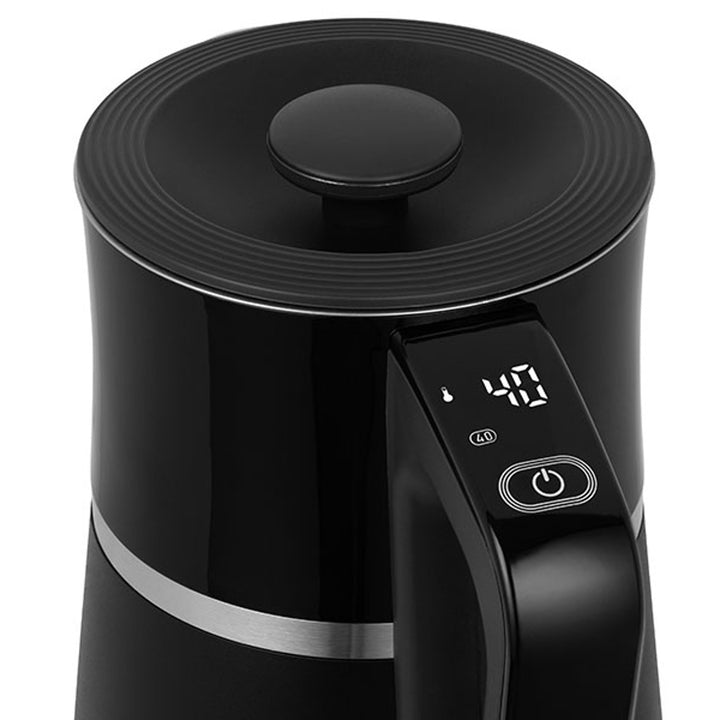 Schnurloser Wasserkocher mit Temperaturregelung und Doppelwänden LAFE 1.7L CEG020 schwarz
