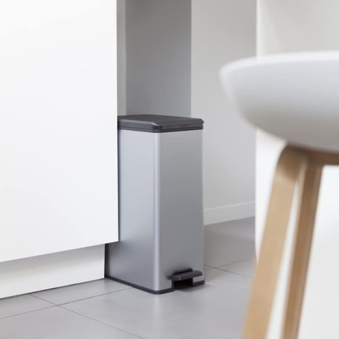 Curver Abfalleimer, mit Pedal, Inhalt 40l, Slim Bin