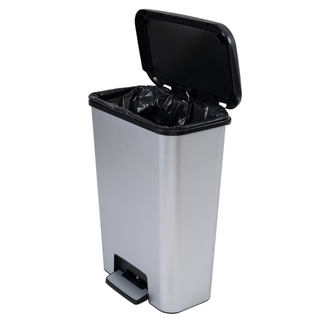 Curver Papierkorb, mit Pedal, Inhalt 50l, Compatta