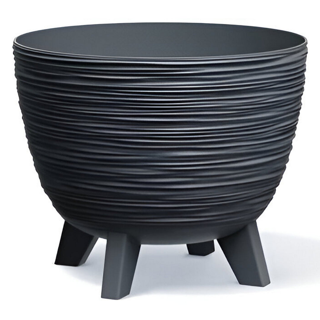 Prosperplast Furu Blumentopf, Schale mit Füßen, Pflanzschale, UV-strah – Euroelectronics DE