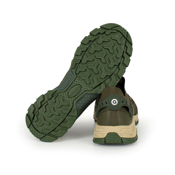 AVACORE Arbeitshalbstiefel, zum Hineinschlüpfen, khaki, MILTREKK Größe 43