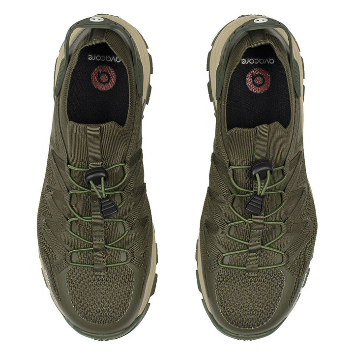 AVACORE Arbeitshalbstiefel, zum Hineinschlüpfen, khaki, MILTREKK Größe 43