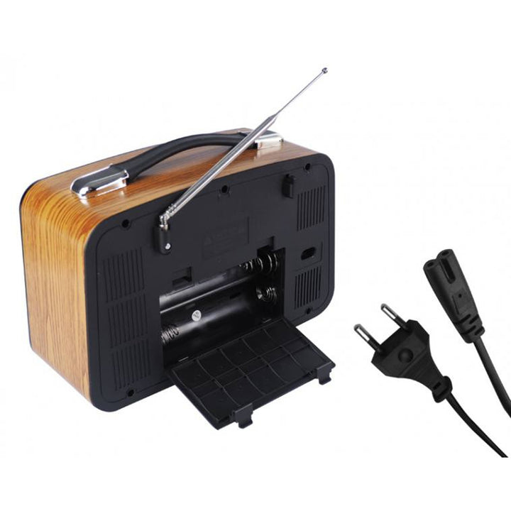 LTC Kofferradio, Teleskopantenne, Bluetooth, FM/AM/SW, Olza Retro