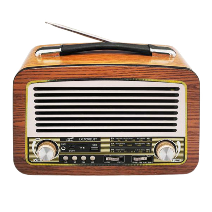 LTC Kofferradio, Teleskopantenne, Bluetooth, FM/AM/SW, Olza Retro