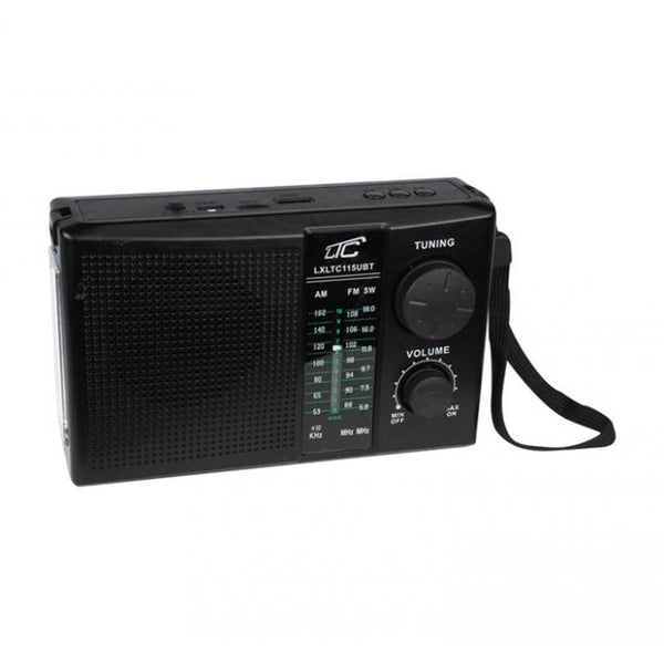 LTC tragbares Radio, Bluetooth, FM/AM/SW, Solarpanel, LXLTC115UBT