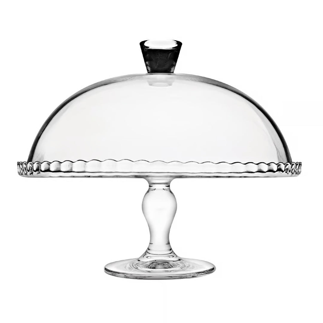 Pasabahce Tortenplatte mit Fuß und Haube, 32 cm, Patisserie – Euroelectronics DE